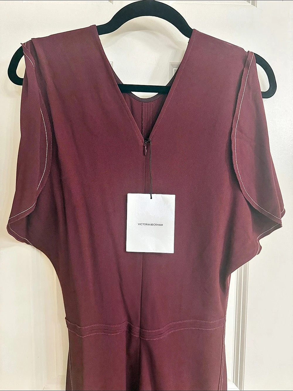 M.M.LaFleur Burgundy Maxi Dress NWT
